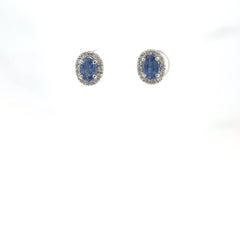 Pendientes de zafiro deslumbrantes