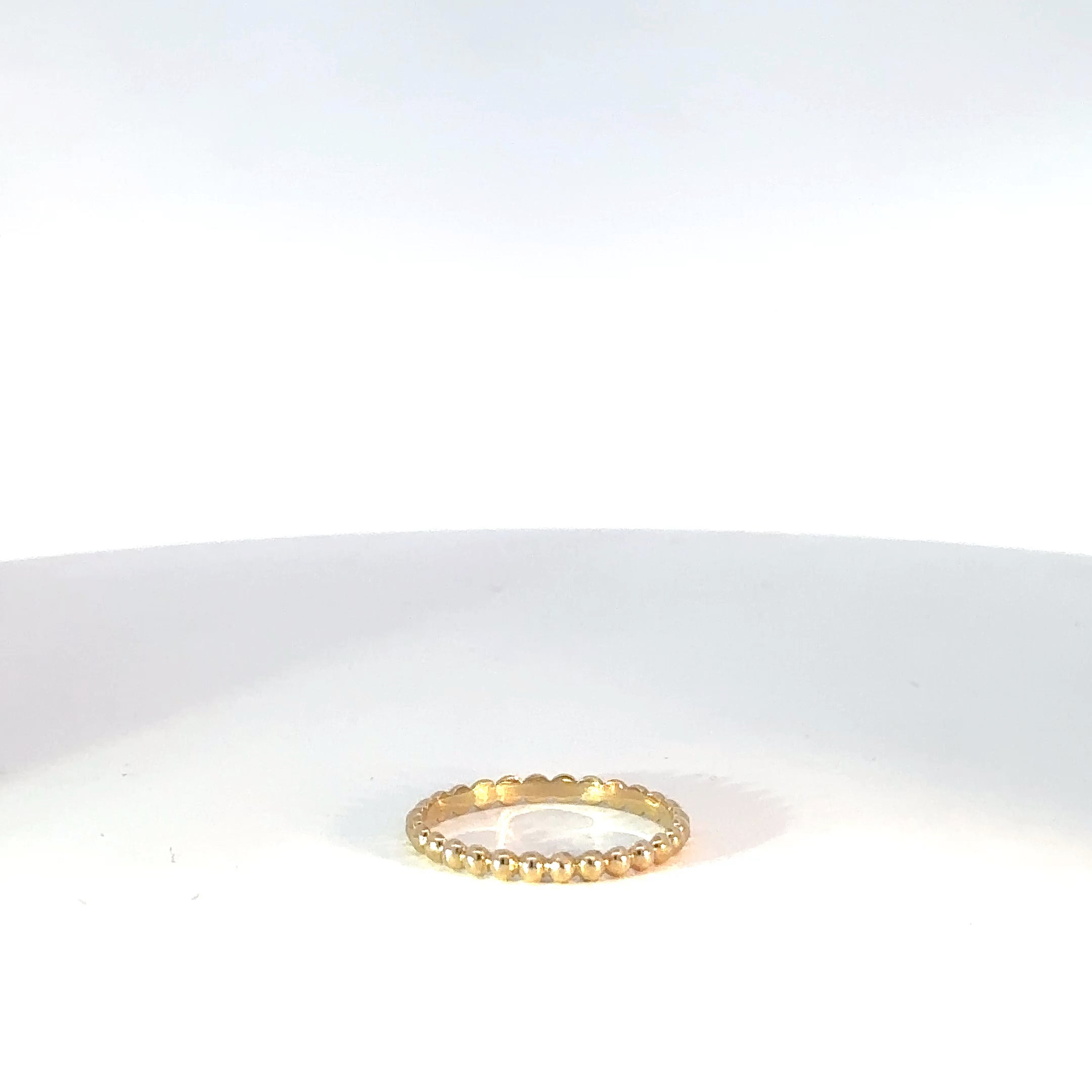 Anillo Florituras en Oro Amarillo