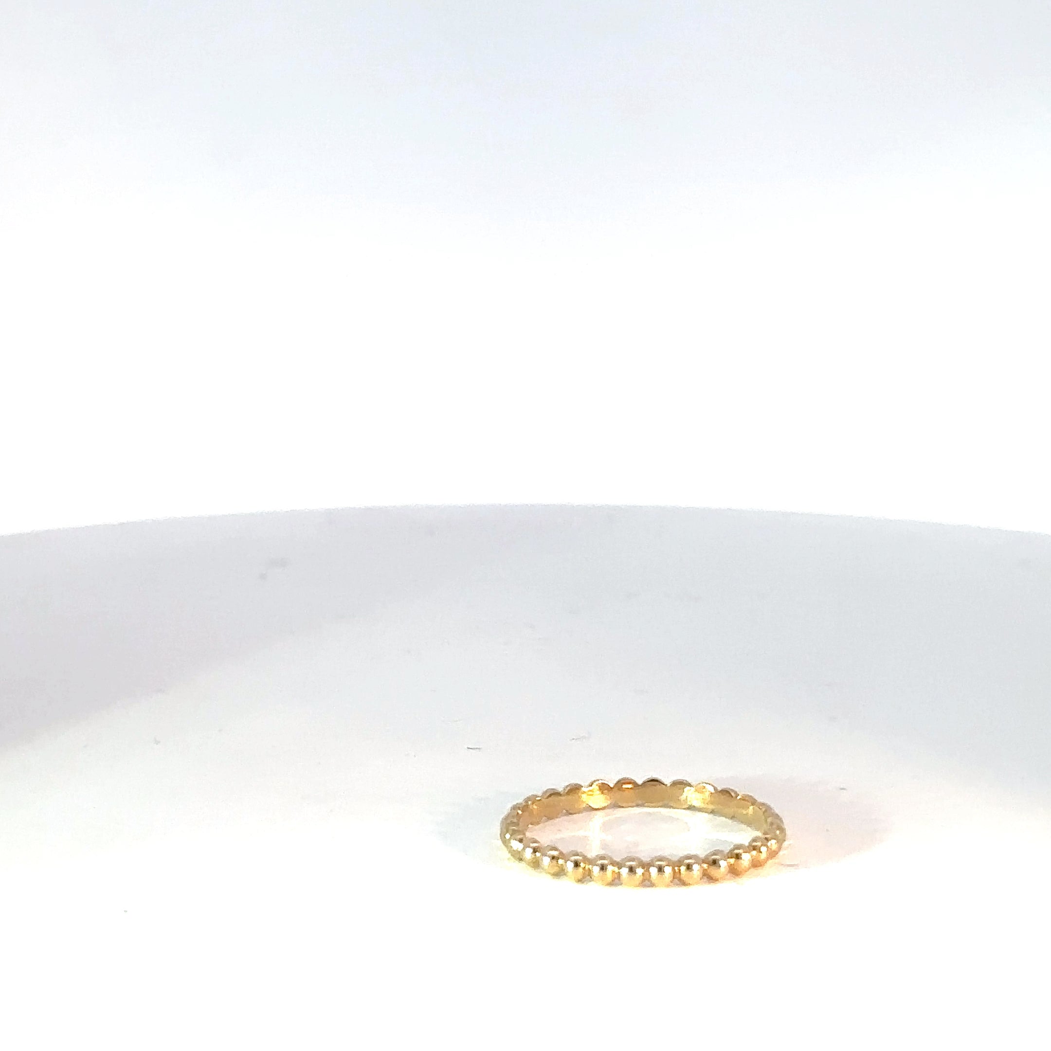 Anillo Florituras en Oro Amarillo