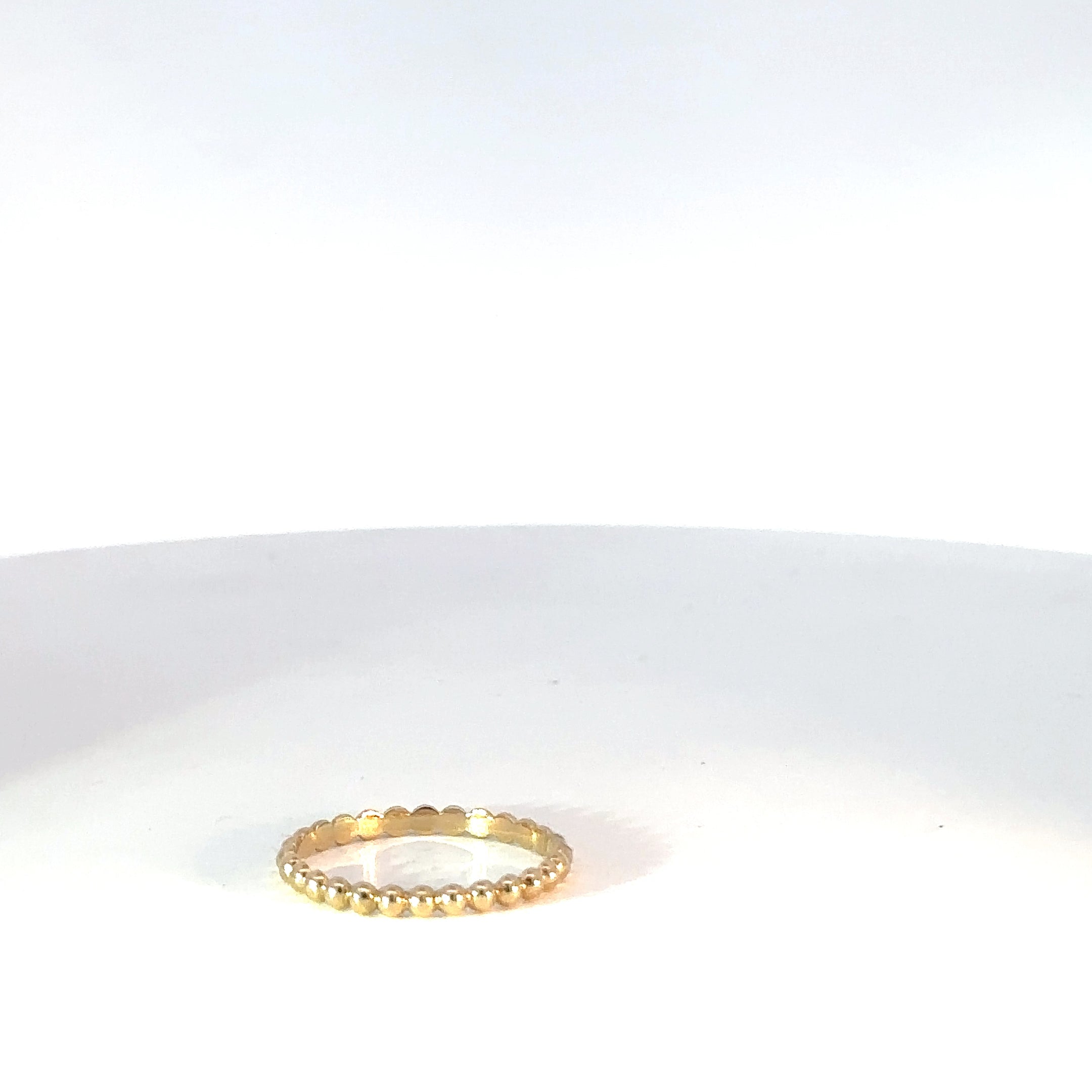 Anillo Florituras en Oro Amarillo