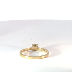 Anillo compromiso Paris oro y diamantes