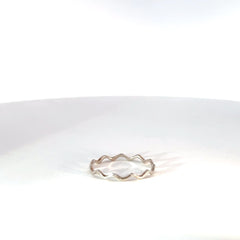 Anillo en Zigzag en Plata