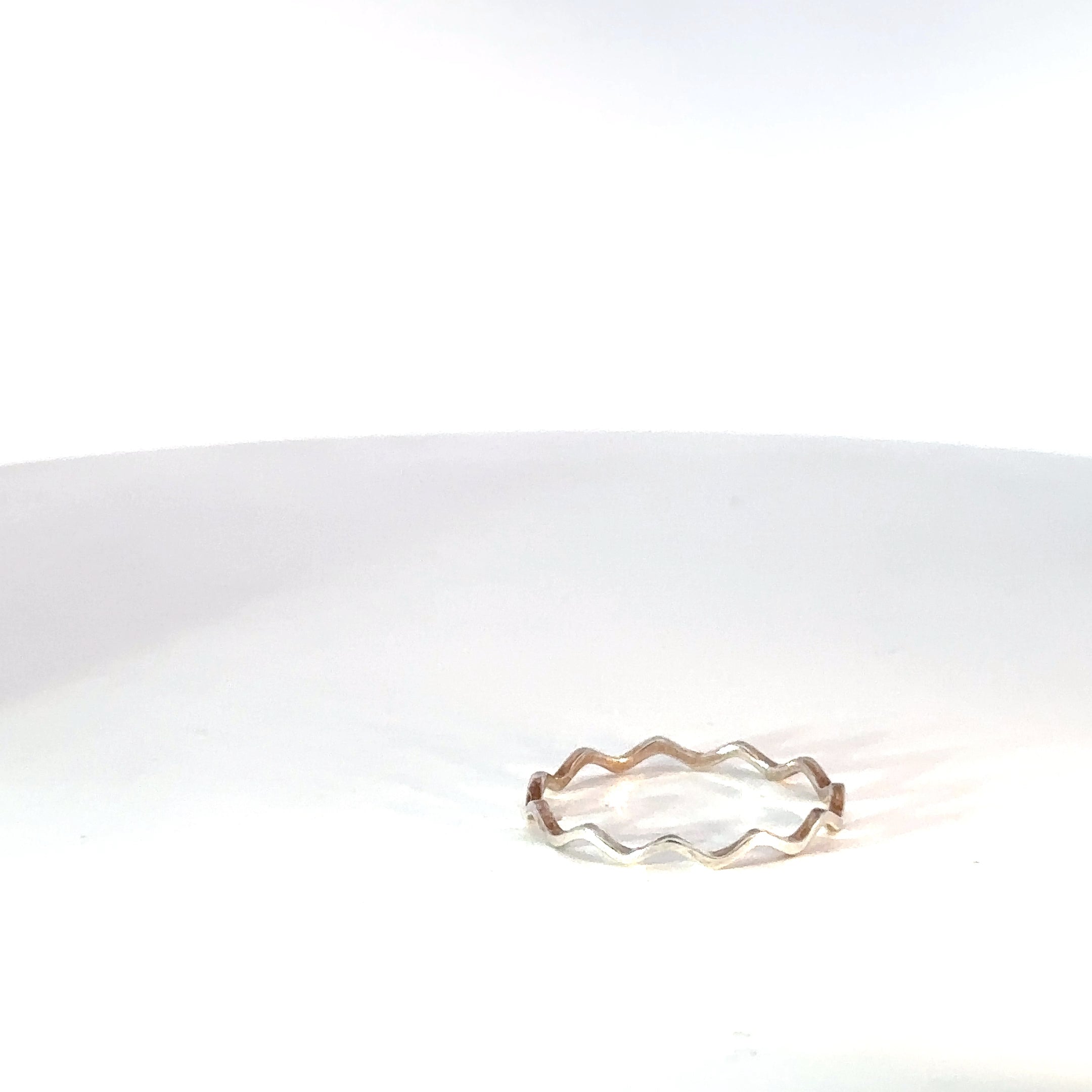 Anillo en Zigzag en Plata