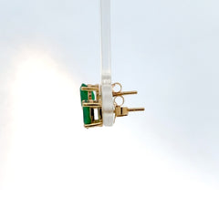 Artes oro amarillo esmeralda oval natural