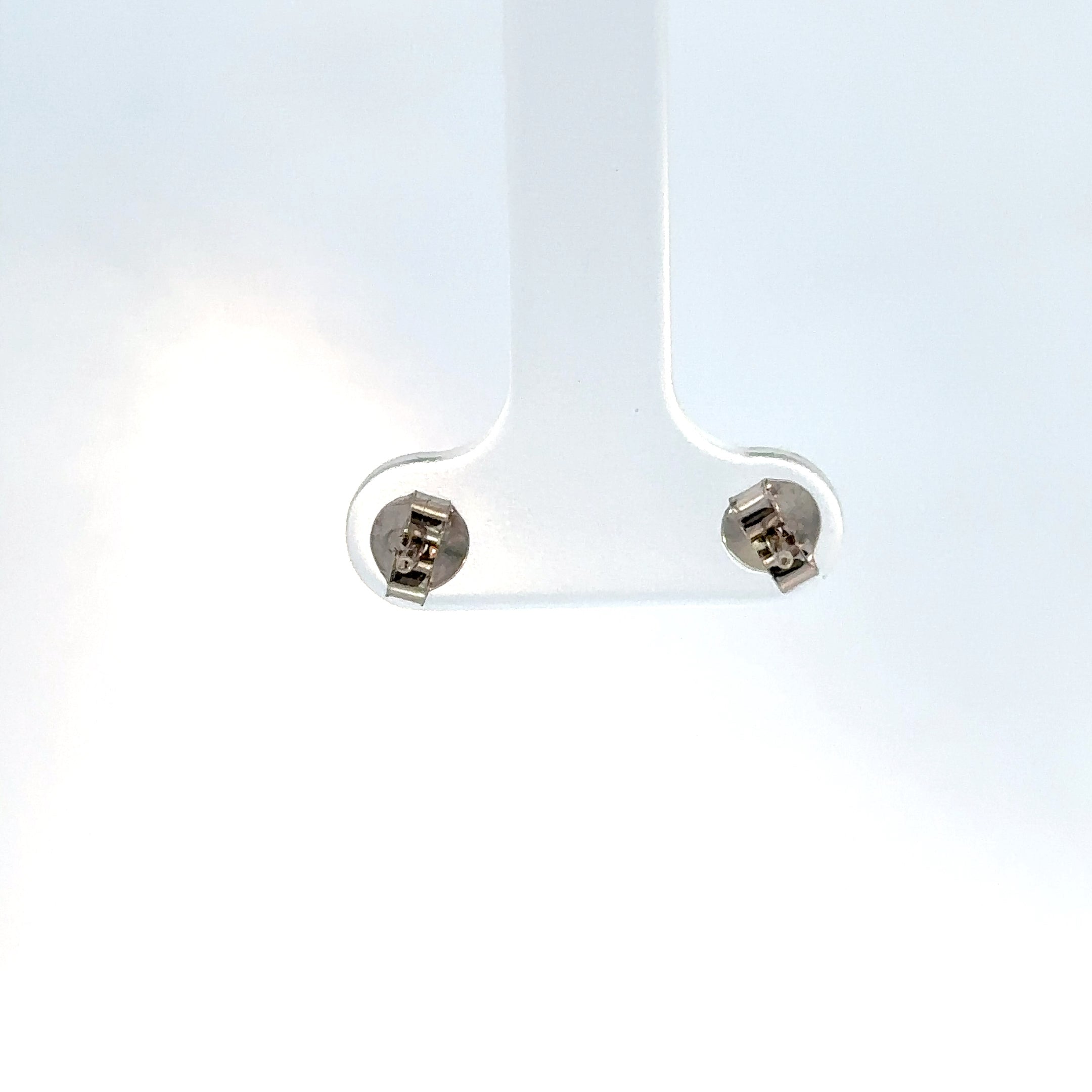 Topos solitario oro blanco esmeralda