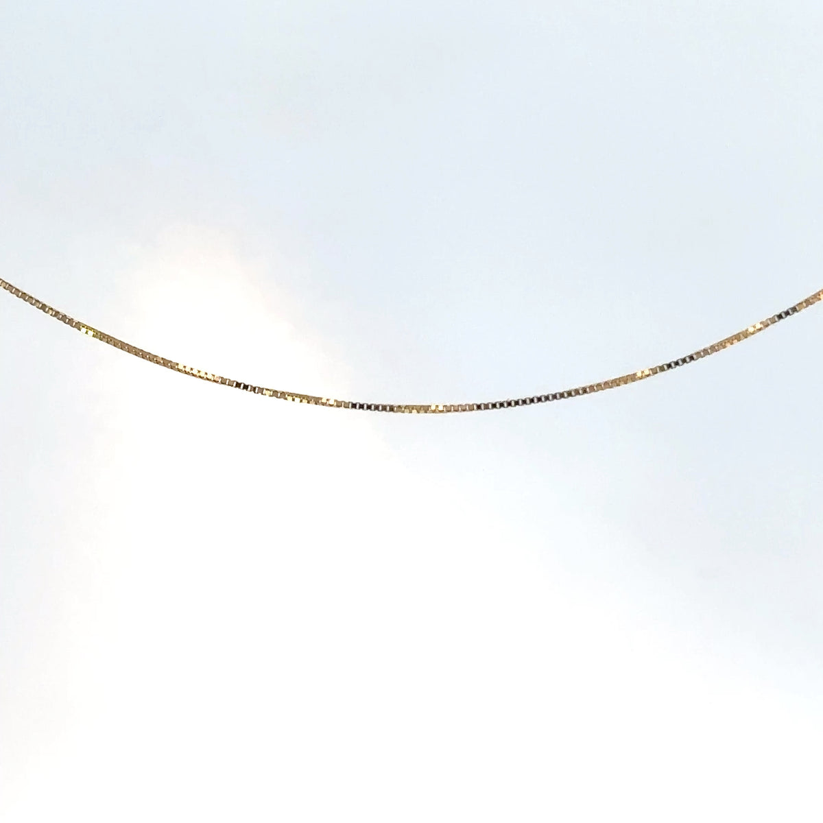 Cadena Veneciana de Oro Amarillo