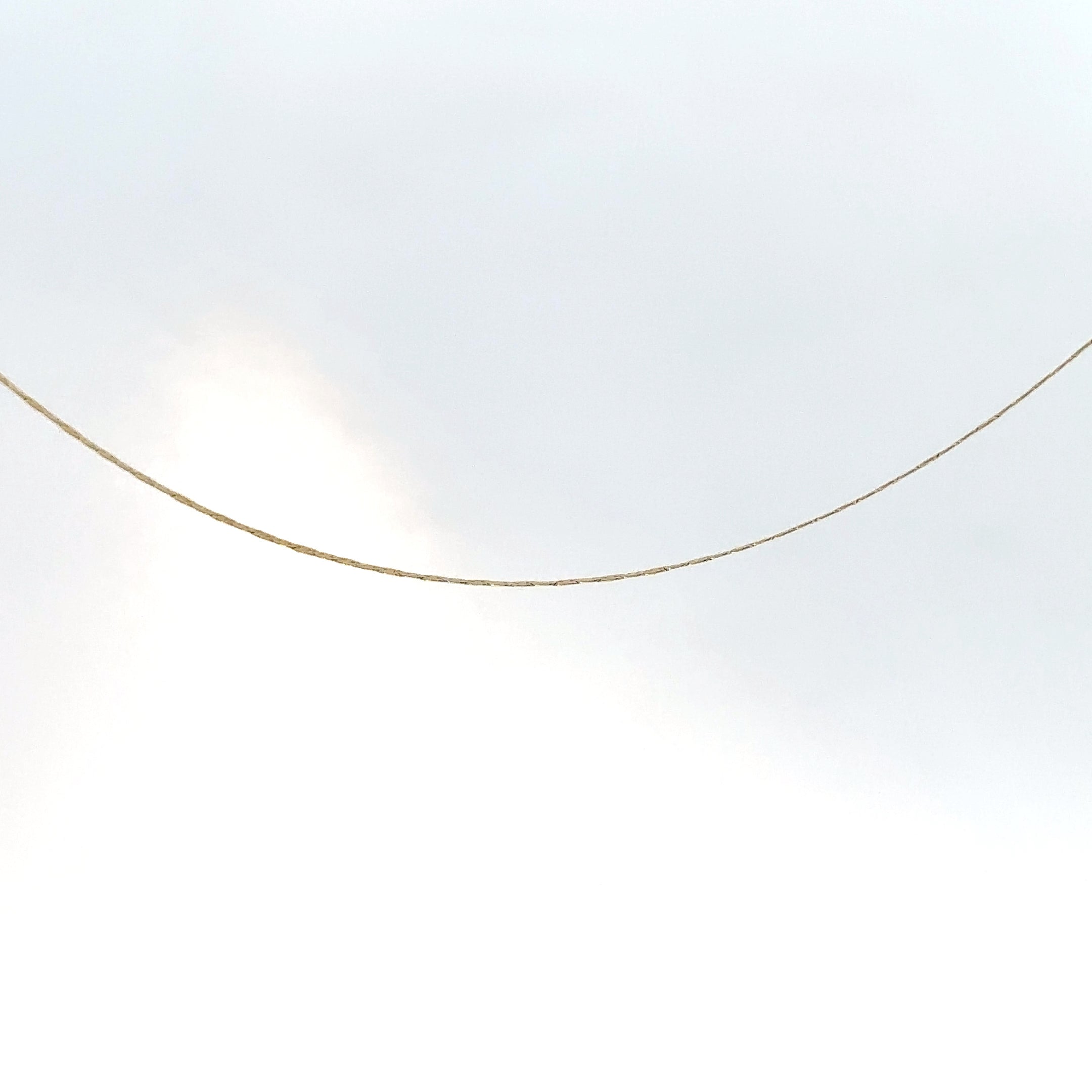 Cadena Plana Espejo en Oro Amarillo