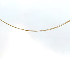 Cadena Minicubana en Oro Amarillo