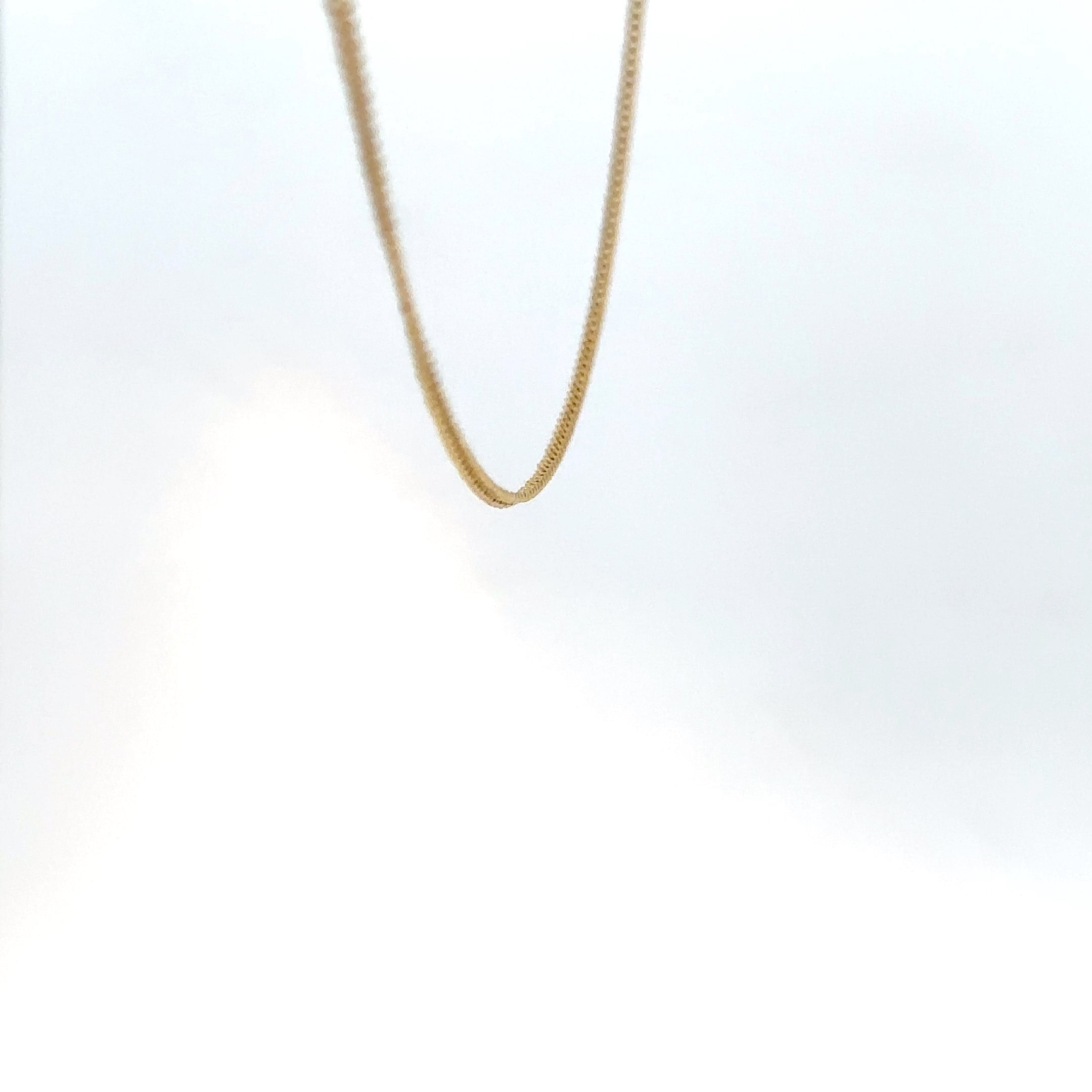 Cadena Minicubana en Oro Amarillo