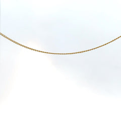 Cadena Minicubana en Oro Amarillo