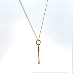 Dije Cruz en Oro Amarillo