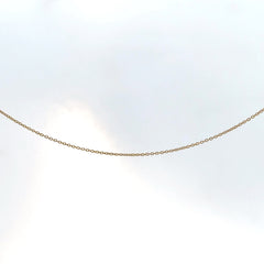 Cadena Minirollo en Oro Amarillo