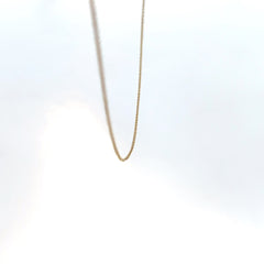 Cadena Minirollo en Oro Amarillo