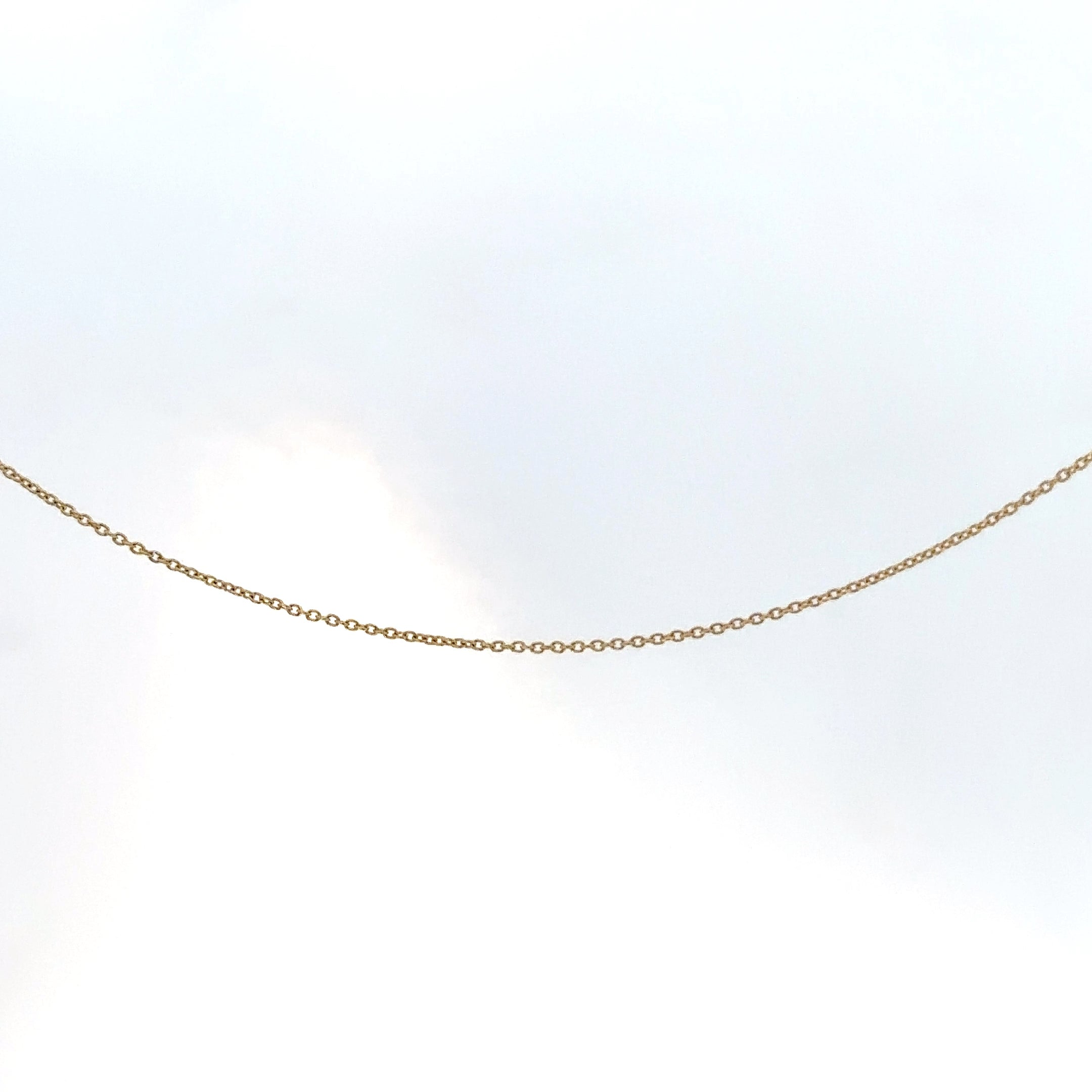 Cadena Minirollo en Oro Amarillo