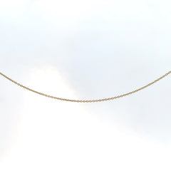 Cadena Minirollo en Oro Amarillo