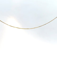 Elegante Cadena de Oro Amarillo