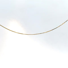 Elegante Cadena de Oro Amarillo