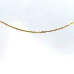 Cadena Serpenti de Oro Amarillo