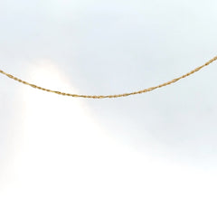 Cadenas Tres x Uno Mini en Oro Amarillo