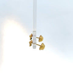 Aretes Trébol Circones de Colores