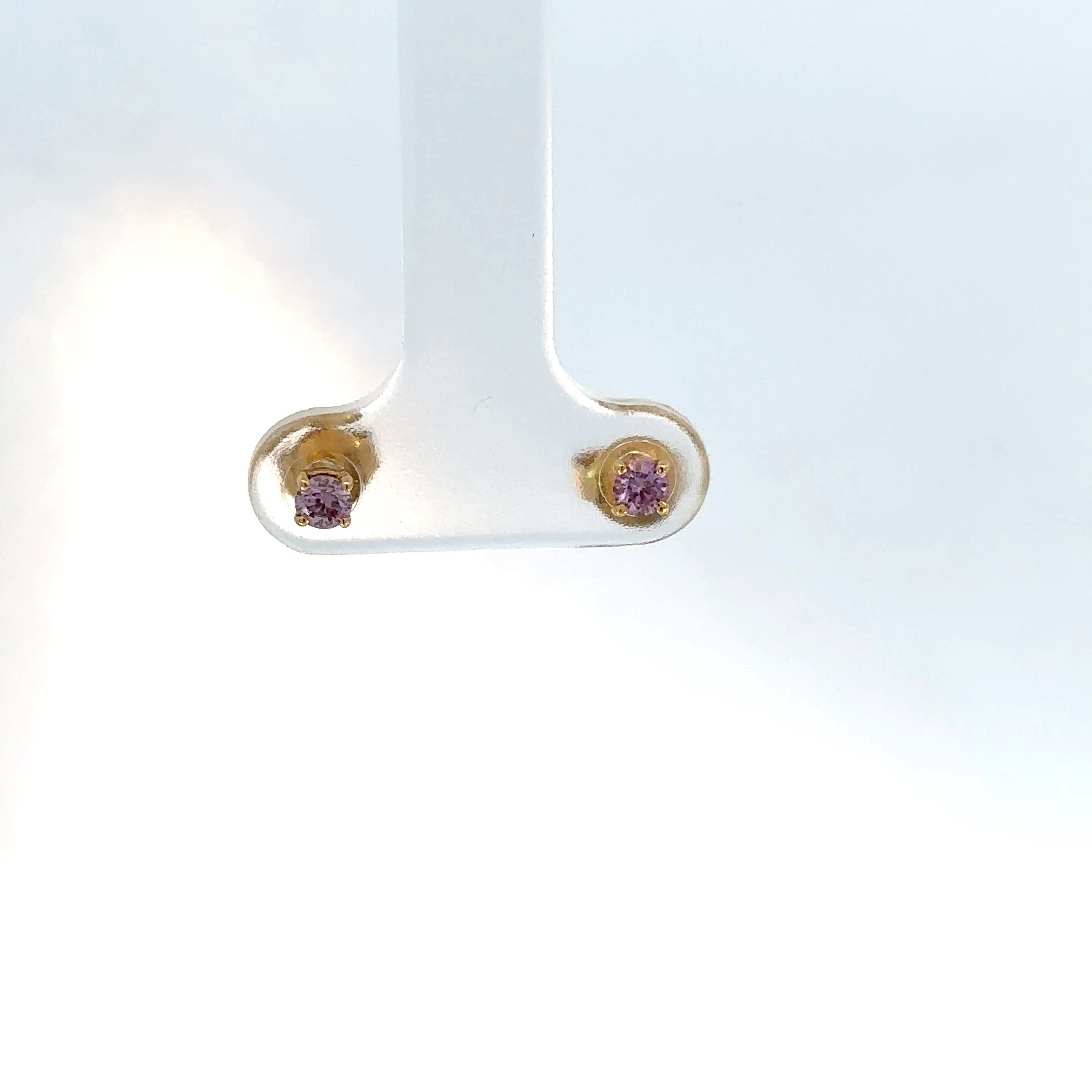 Aretes Moissanita Colores