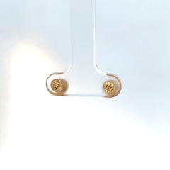 Topos oro amarillo media bola canales