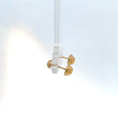 Topos oro amarillo media bola canales