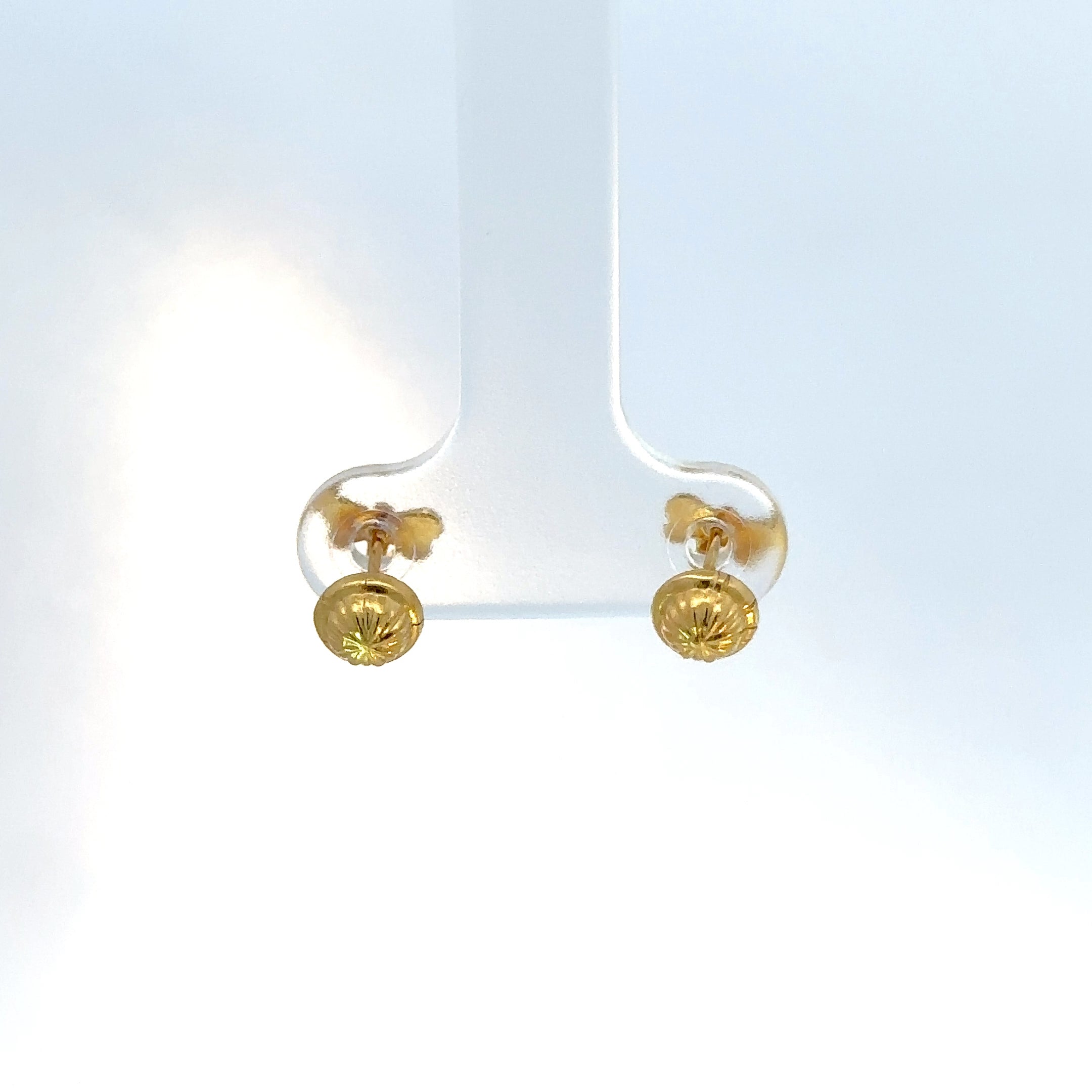 Aretes de Libélula en Oro Amarillo