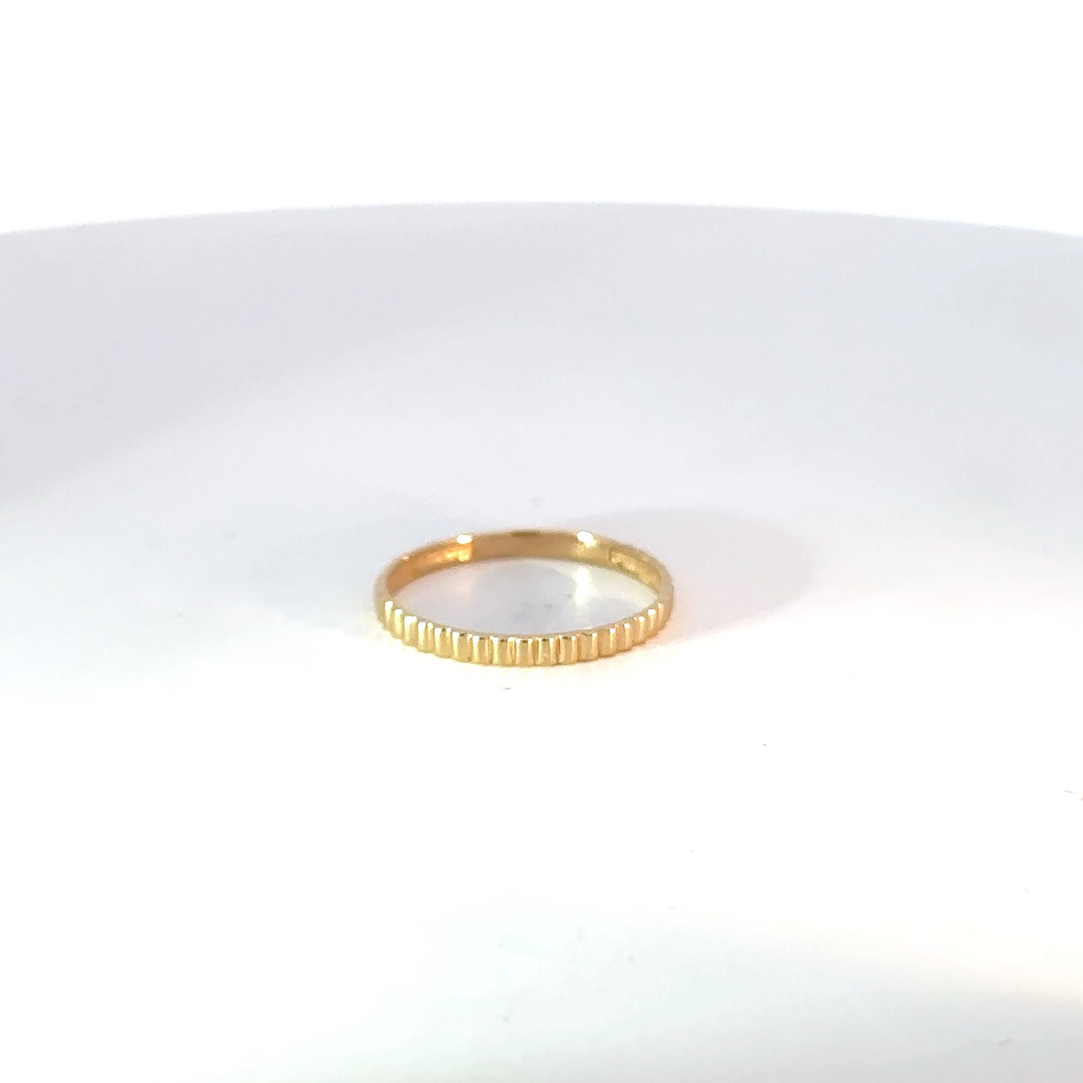 Argolla Floritura alargada