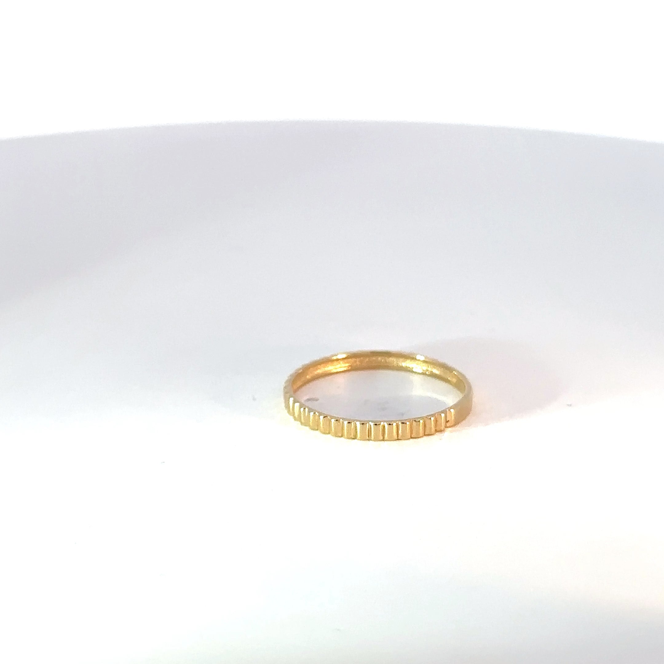 Argolla Floritura alargada