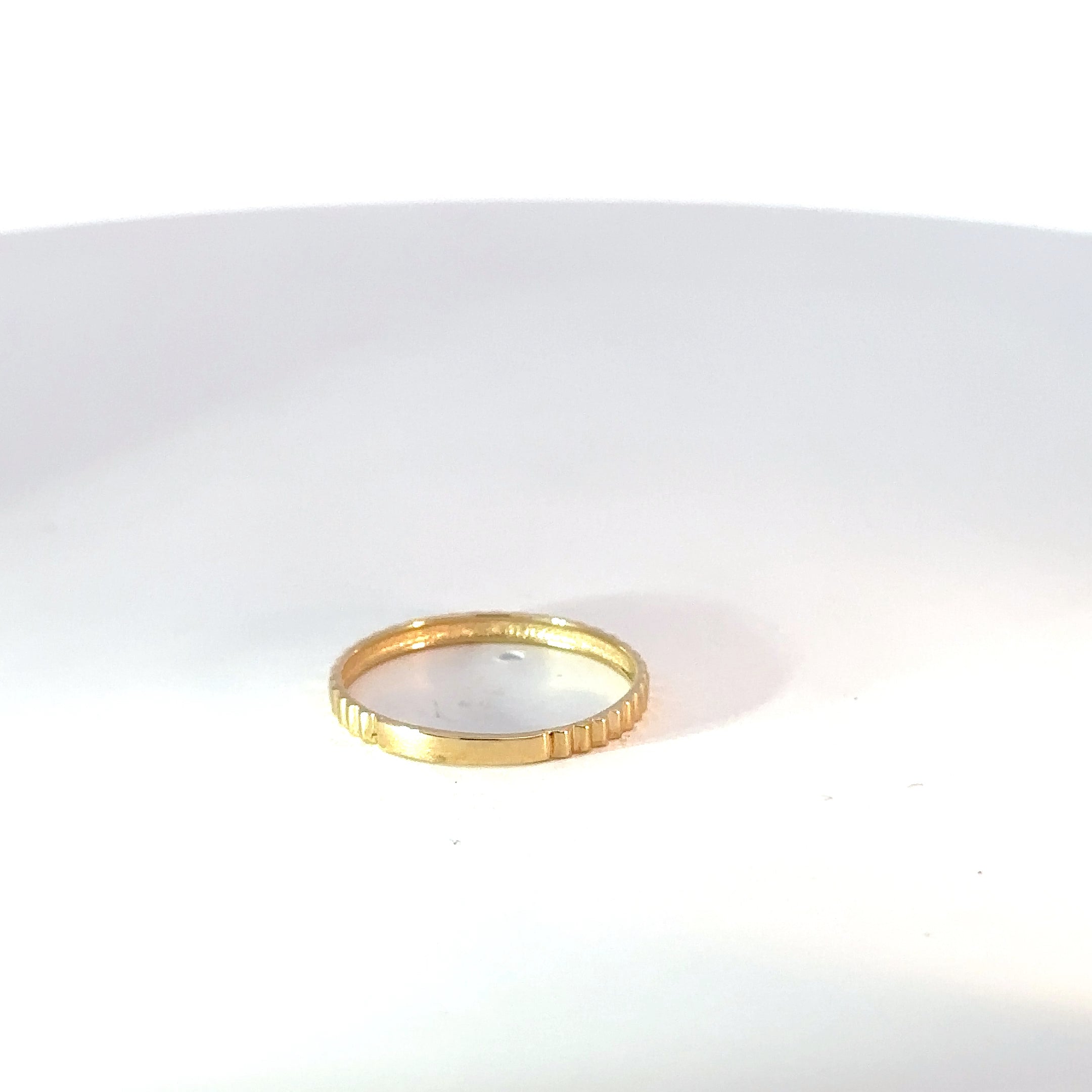 Argolla Floritura alargada