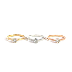 Anillos ilusión con Diamantes