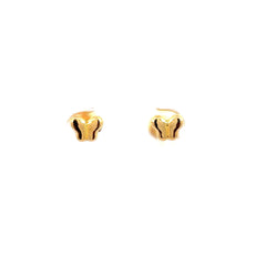Aretes Mariposa - Oro amarillo