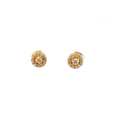 Aretes Halo Moissanitas