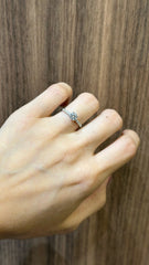 Anillo de compromiso Paris con Diamantes de Laboratorio